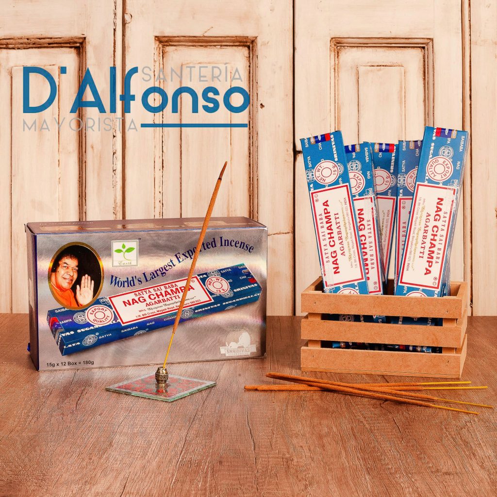 Producto ambientado para santería mayorista D´Alfonso de sahumerios.
Con marca de agua para evitar que se vuelvan a usar sin permiso del cliente.