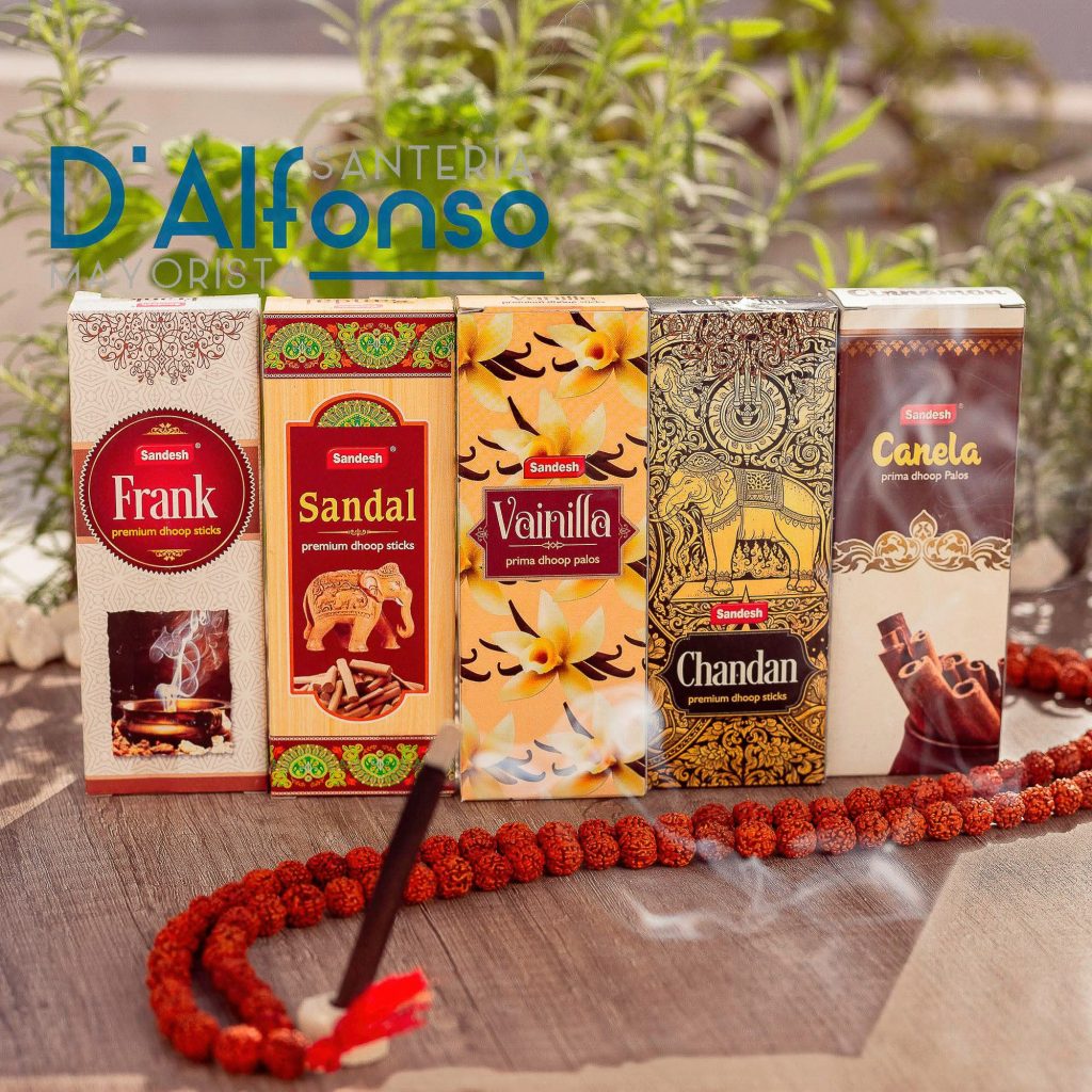 Producto ambientado para santería mayorista D´Alfonso de sahumerios.
Con marca de agua para evitar que se vuelvan a usar sin permiso del cliente.