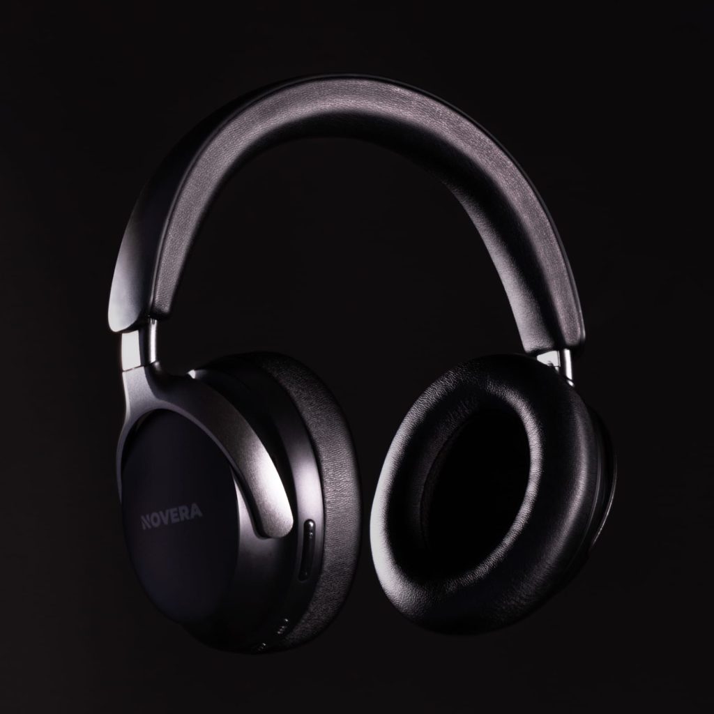 Fotoproducto de auriculares en clave baja